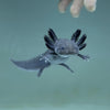 Axolotl Black Melanoid 4"